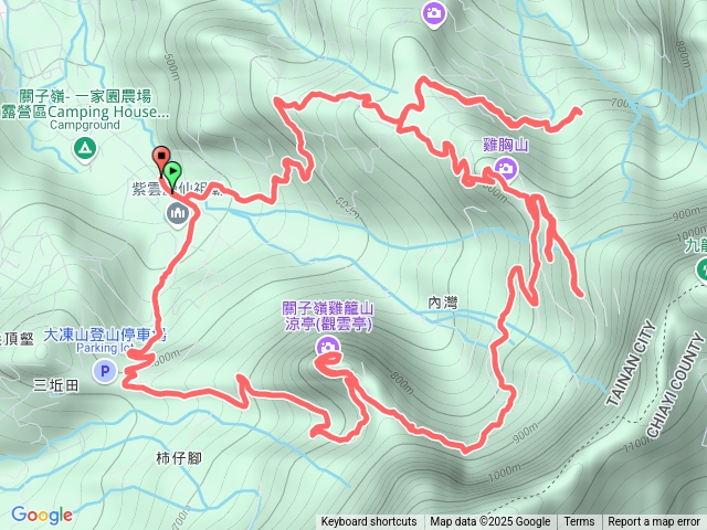 褔龍、雞胸、雞籠山縱走預覽圖