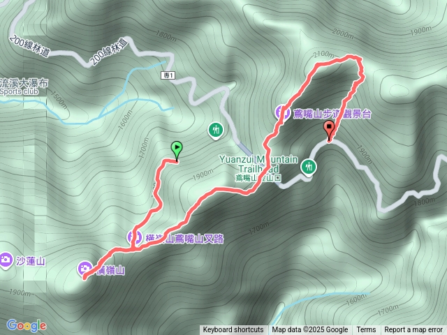 橫嶺山鳶嘴山預覽圖