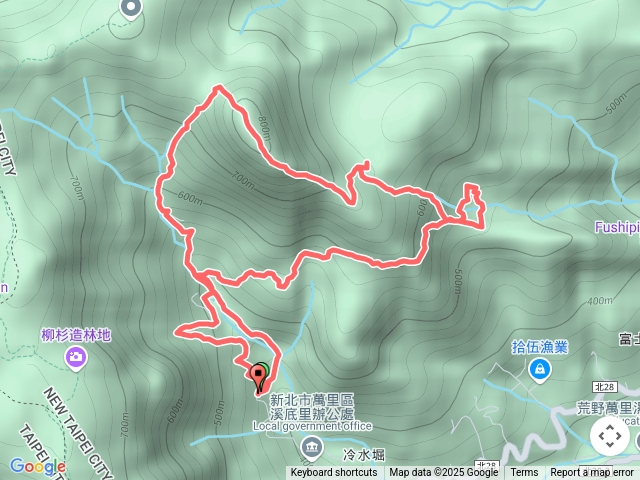 2024-09-01 瑞泉古道～大尖山～富士坪山O繞
