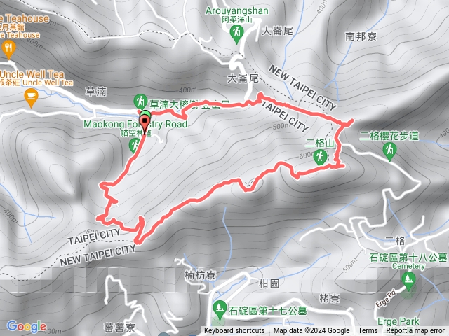 二格山登山步道預覽圖