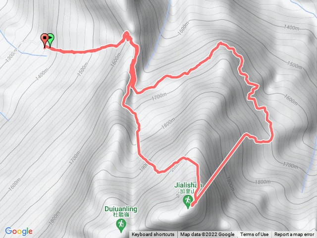 加里山步道-大坪登山口（P型）