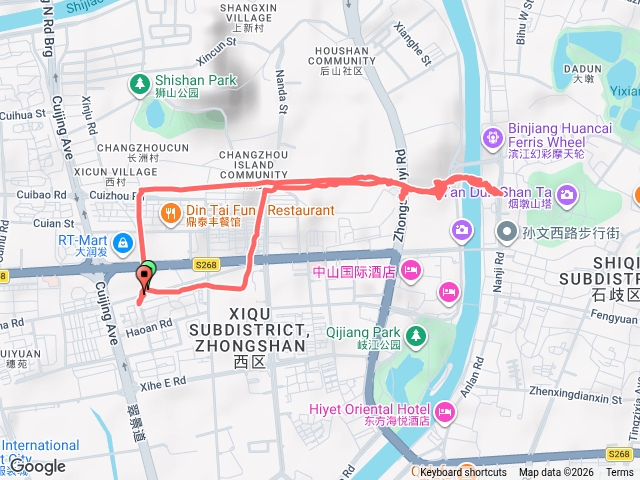 孫文西路步行街Quemoy中山