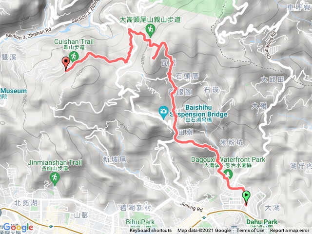 大崙頭尾山親山步道