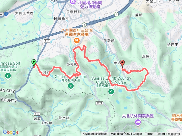 202411 秀才步道 小楊梅步道 福人步道 保甲古道 東森山林步道預覽圖