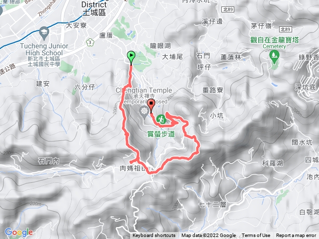 土城火焰山&天上山