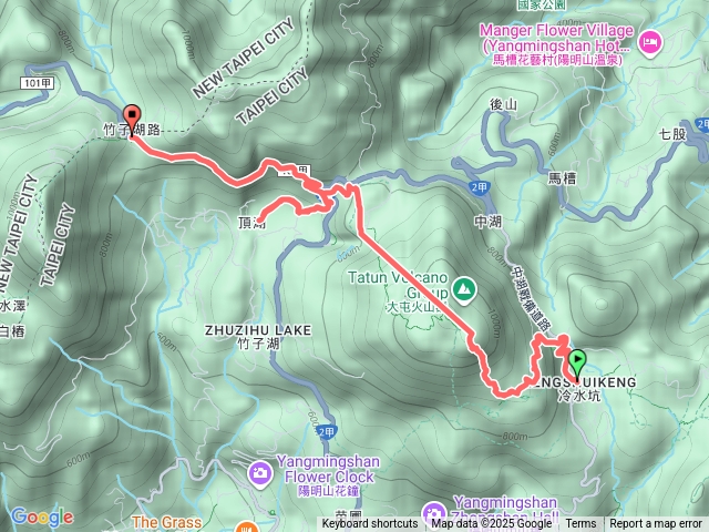 陽明山東西大縱走十連峰