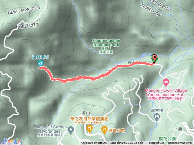 鹿角坑.楓林瀑布.20220909