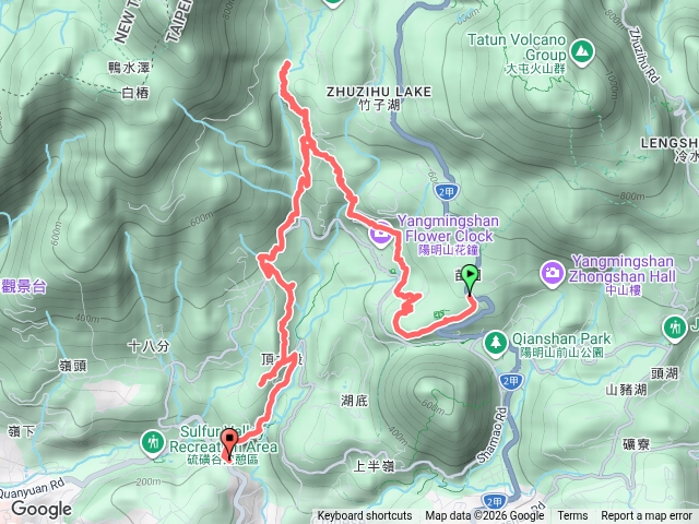 花鐘公園.玉瀧谷.猴崁水圳步道.十八拐圳.惇敍工商