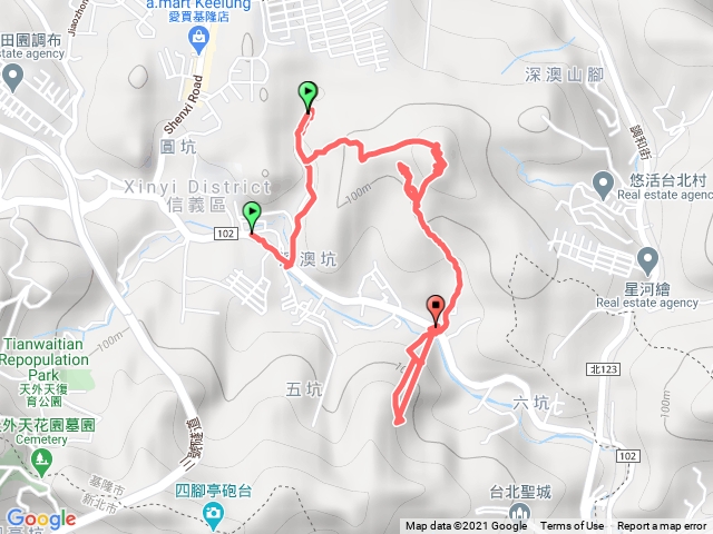 總督嶺步道五坑山步道