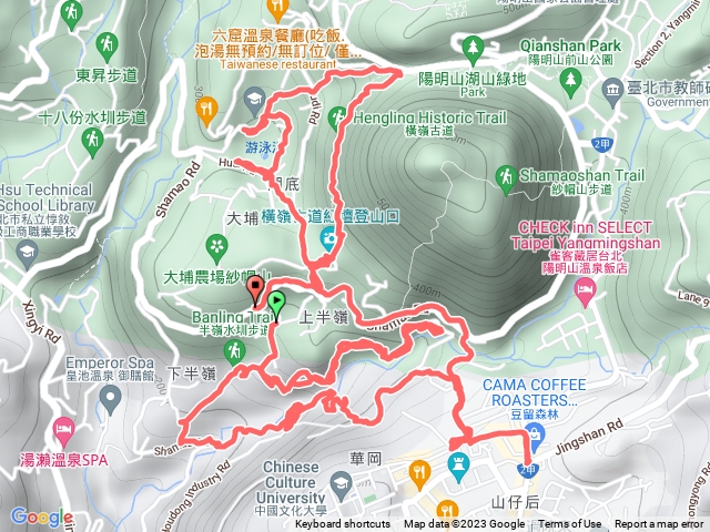 下半嶺水圳步道 翠峰瀑布 橫嶺環狀步道