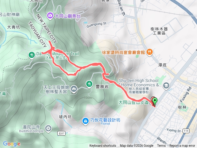 大同山青龍嶺尖棟山