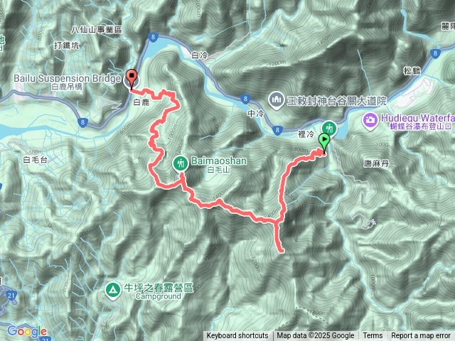 阿白縱走（帥寶的第一次）預覽圖