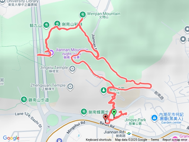 文間山貓九山格物台環狀預覽圖