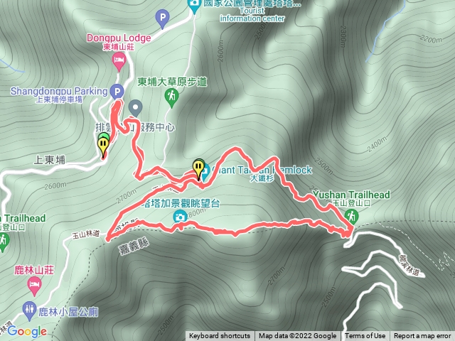 上東埔走麟趾山