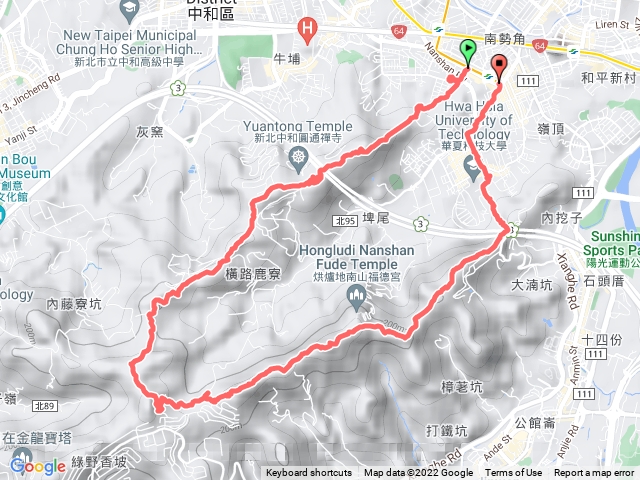 20220813 南勢角/圓通寺/烘爐地 O圈