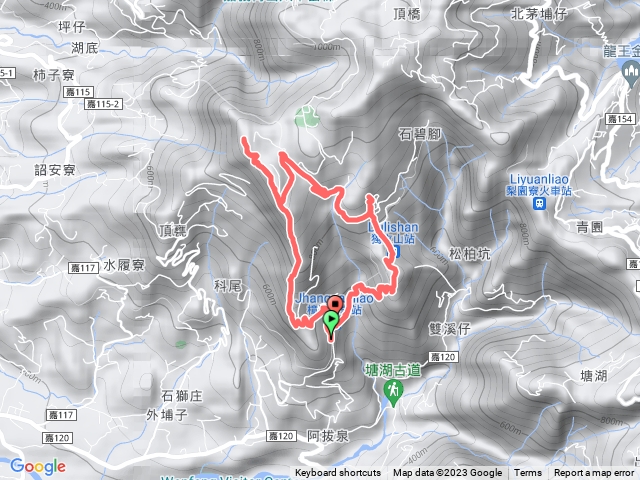 獨立山.阿拔泉山.觀音石山O遶