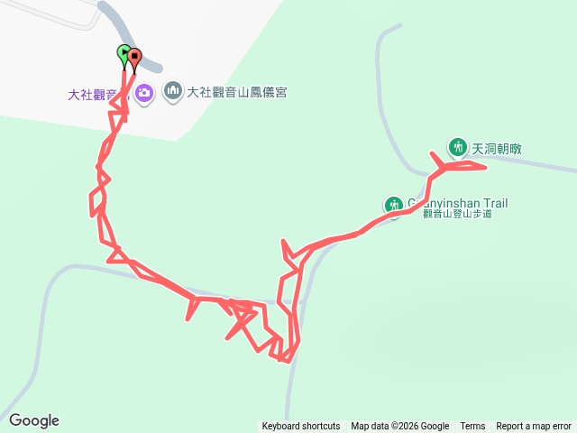 大社觀音山來回預覽圖