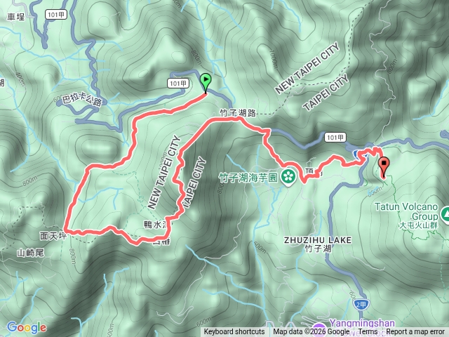 2026臺北大縱走臺北大縱走第二段：二子坪至小油坑20260419163324預覽圖