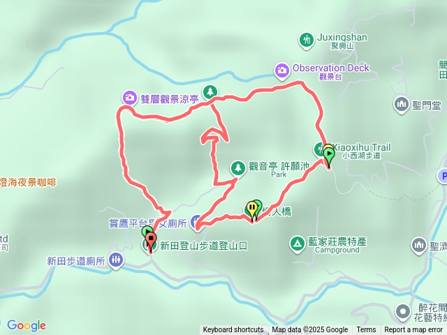 聚興山新田步道1上2下3上1下❤️