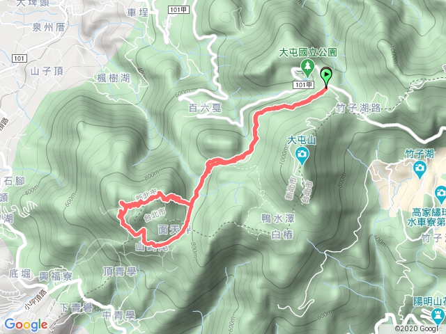 二子坪面天山向天山