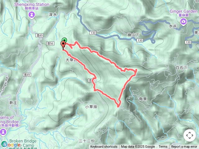 關刀山O型縱走(走錯路)