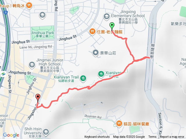 仙跡岩景華街進景興路出