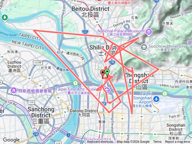 劍潭山，老地方觀景平台