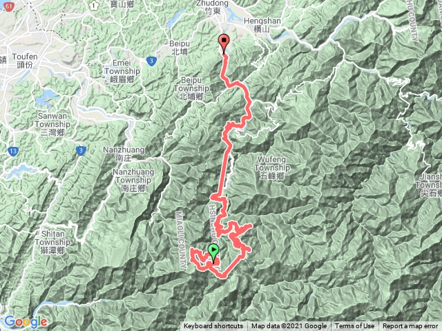 樂山林道O型
