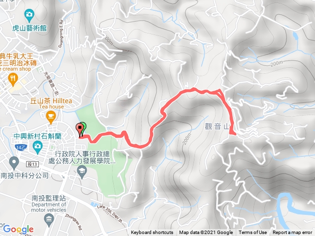 南投中興新村香園亭