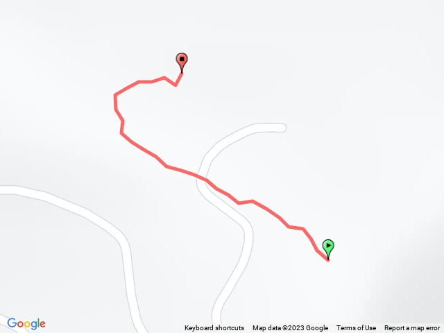 2023-4-13 頭凍山 下山