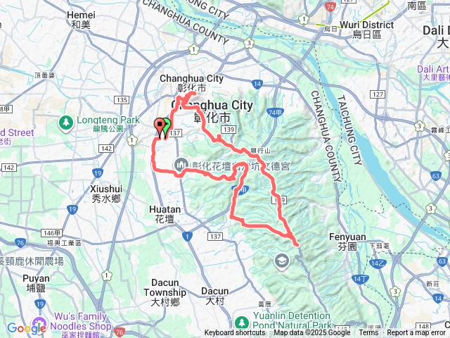 彰化花壇繞一圈