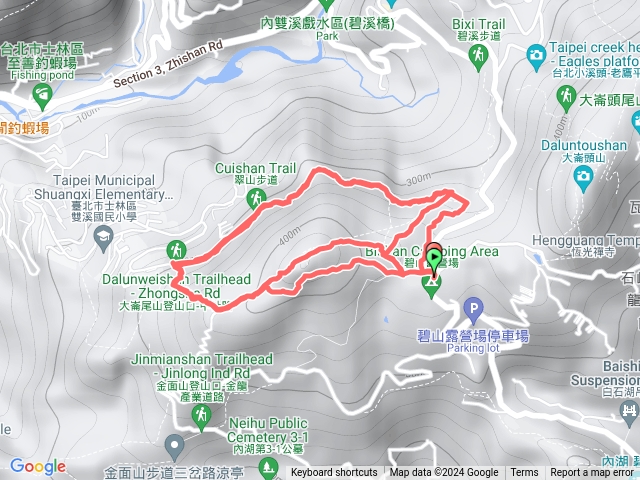 翠山步道大崙尾山