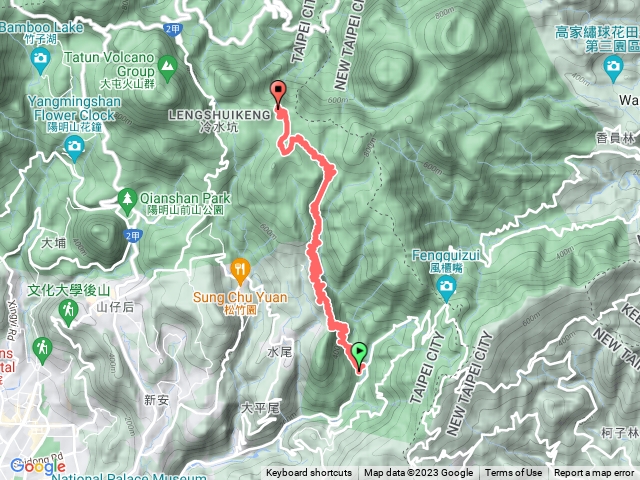 瑪礁古道接擎天岡