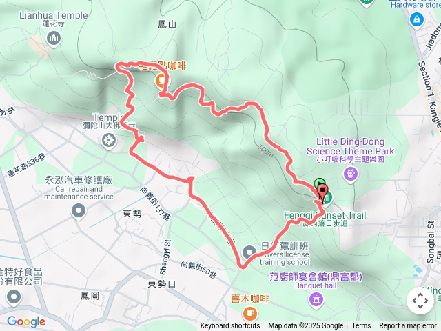 鳳崎落日步道