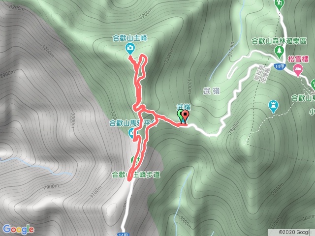 20200611 合歡山主峰