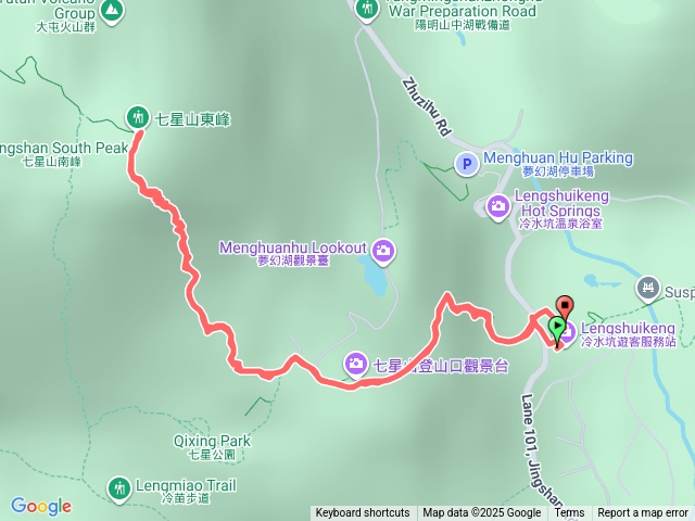 冷水坑-七星山東峰預覽圖