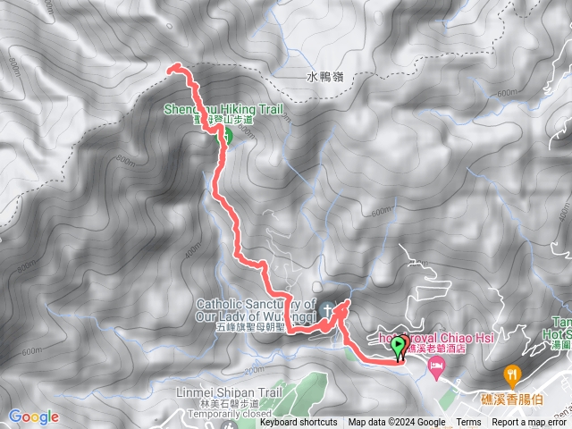 聖母登山步道-五峰旗瀑布-抹茶山紀錄預覽圖