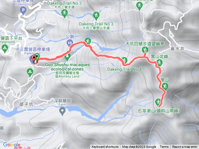 大坑4號上石苓湖