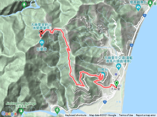 小百岳集起來太麻里金針山步道20211231