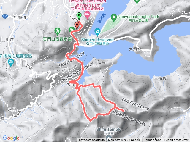 石門水庫上石牛山