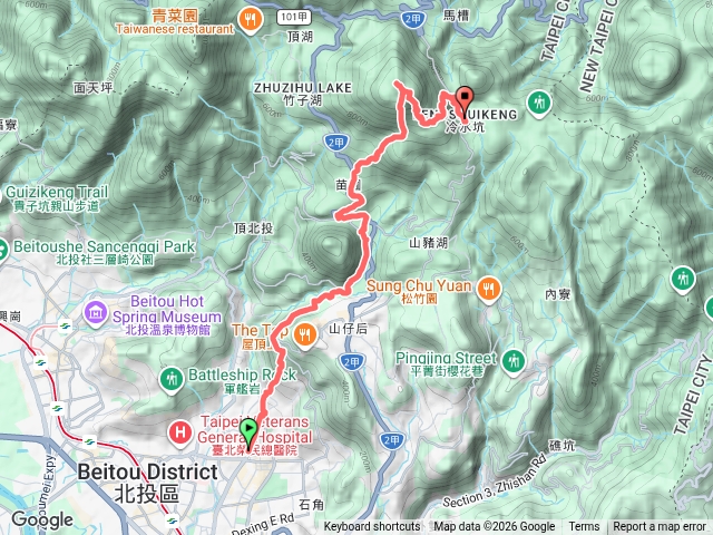 天母古道-苗圃七星山線-主峰-東峰-夢幻湖-冷水坑預覽圖