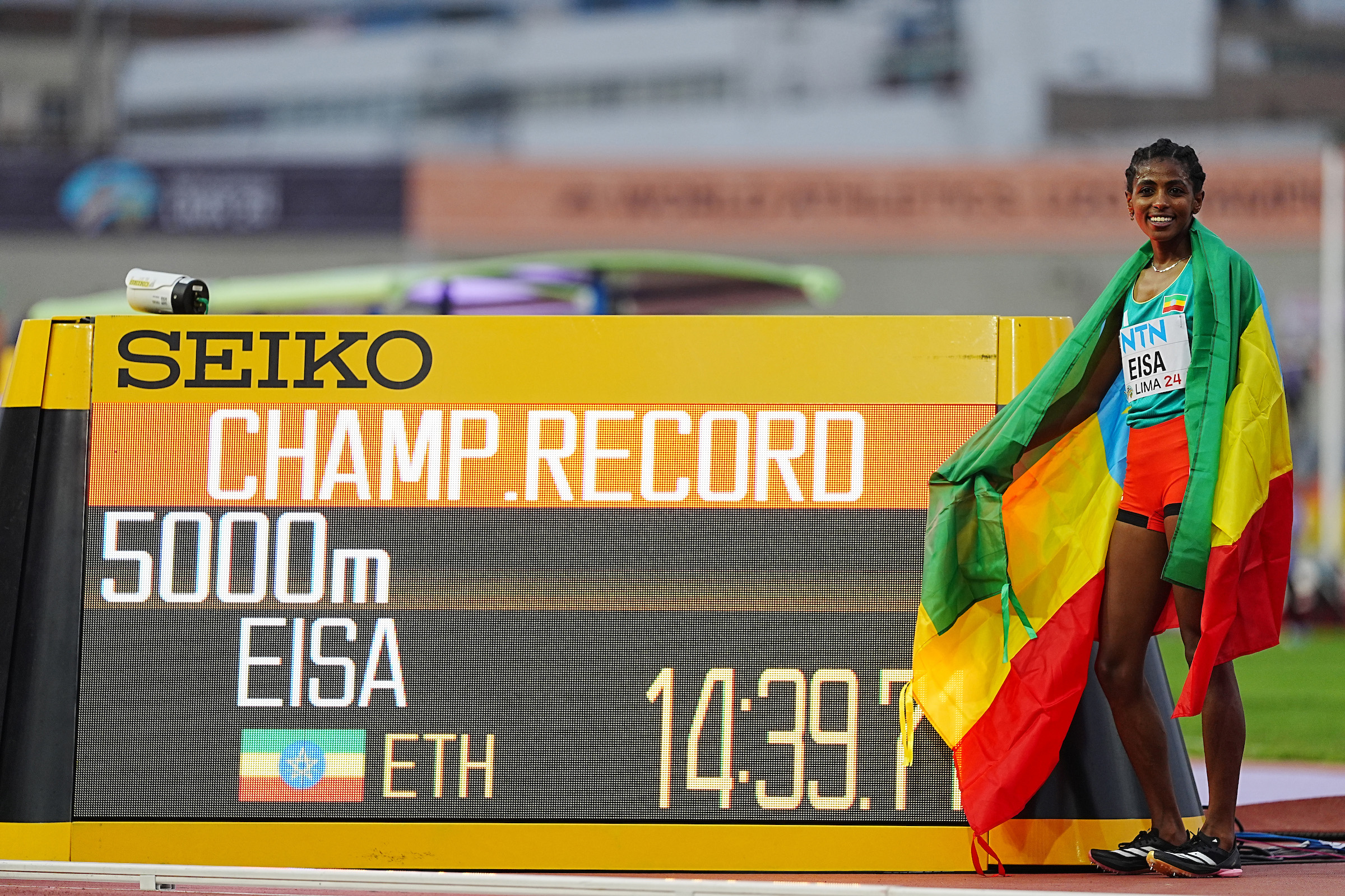 【賽事】Medina Eisa 寫 14:39.71 刷新大會紀錄 衛冕U20女子五千公尺金牌
