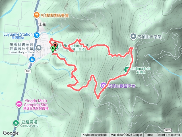 笠頂山，前山3上4下，4維修中預覽圖