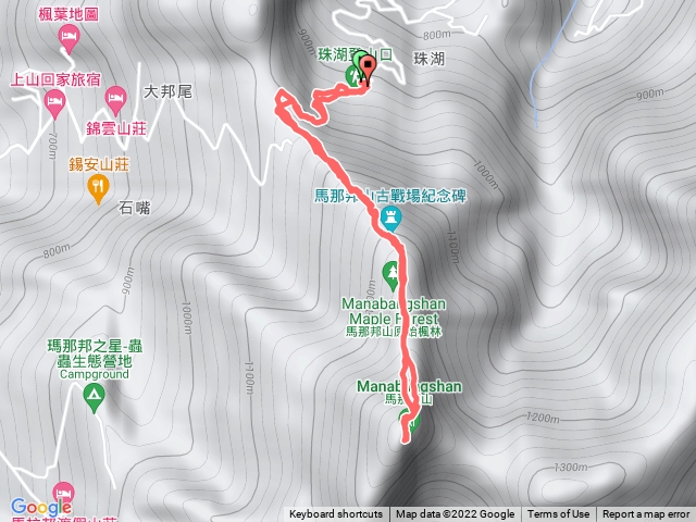 221227馬那邦山（珠湖登山口）