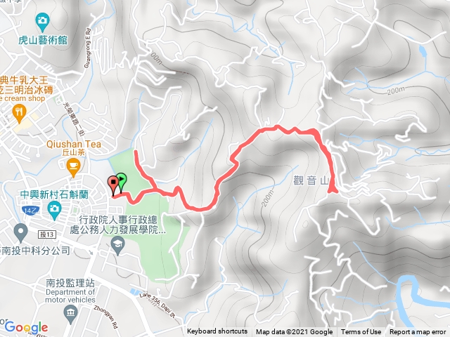 南投中興土地公嶺香園亭