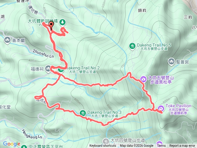 大坑253步道連走預覽圖