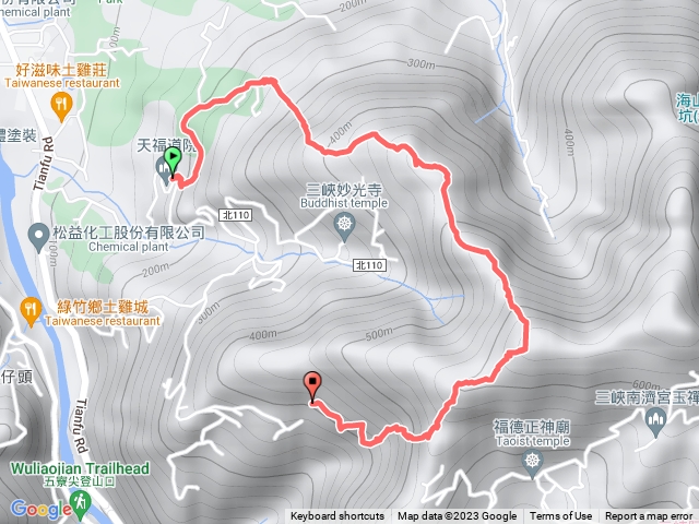 添福山、鹿窟尖O繞