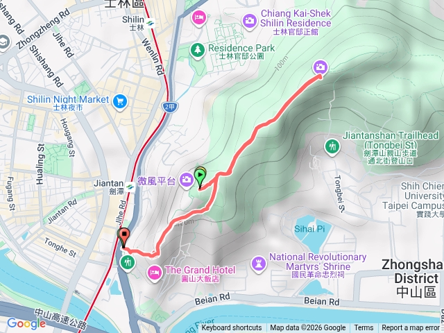 劍潭山。老地方