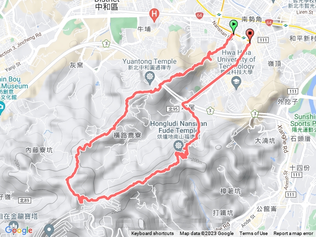 南勢角山及中和步道
