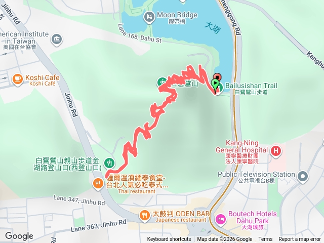 白鷺鷥山來回預覽圖